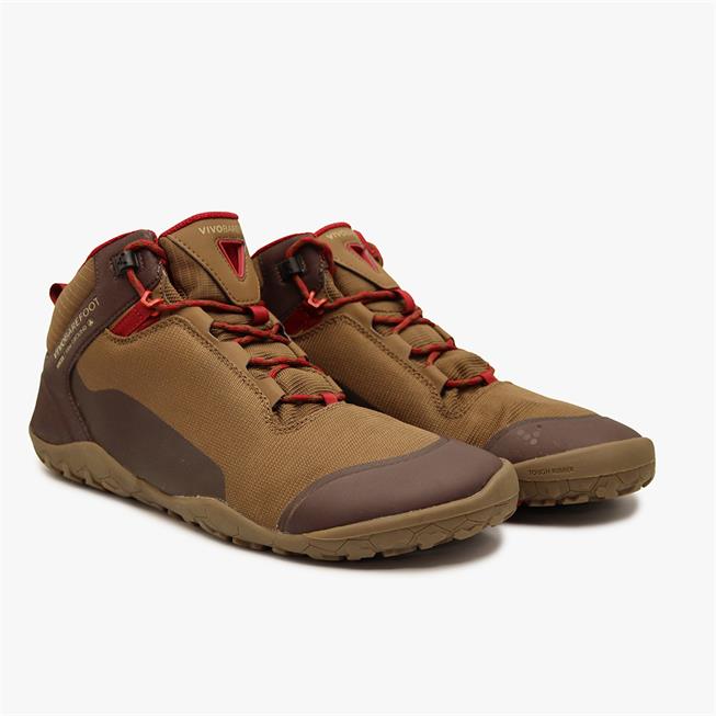 Botas Caminhada Vivobarefoot Hiker FG Masculino Marrom | Portugal-27801