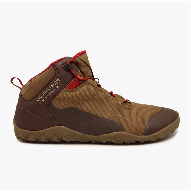 Botas Caminhada Vivobarefoot Hiker FG Masculino Marrom | Portugal-27801