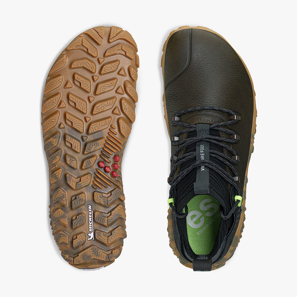 Botas Caminhada Vivobarefoot Magna Forest Esc Feminino Luz Verdes | Portugal-01852