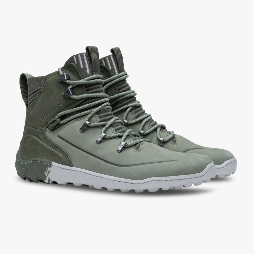 Botas Caminhada Vivobarefoot Tracker Decon FG2 Feminino Verde Oliva | Portugal-01398