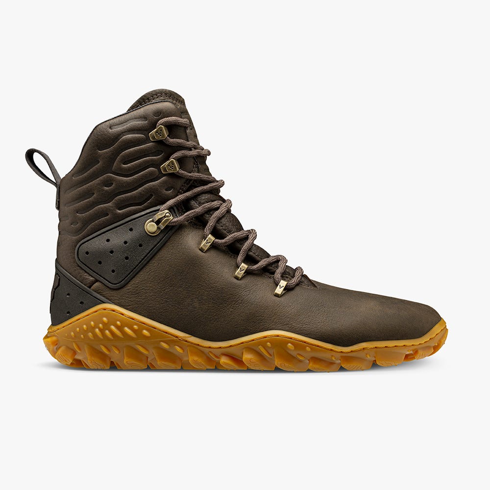 Botas Caminhada Vivobarefoot Tracker Forest Esc Masculino Marrom | Portugal-02634