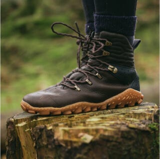 Botas Caminhada Vivobarefoot Tracker Forest Esc Feminino Marrom | Portugal-89531