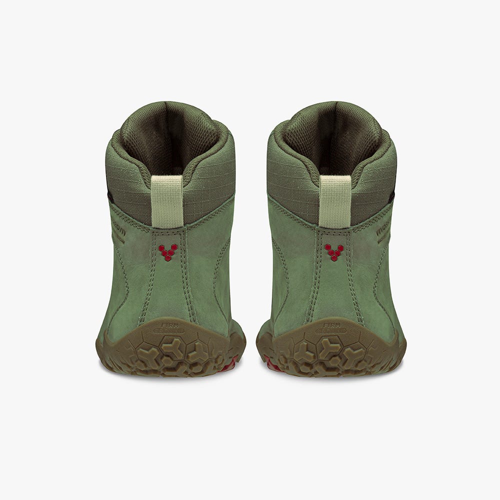 Botas Caminhada Vivobarefoot Tracker II FG Feminino Verdes | Portugal-01782