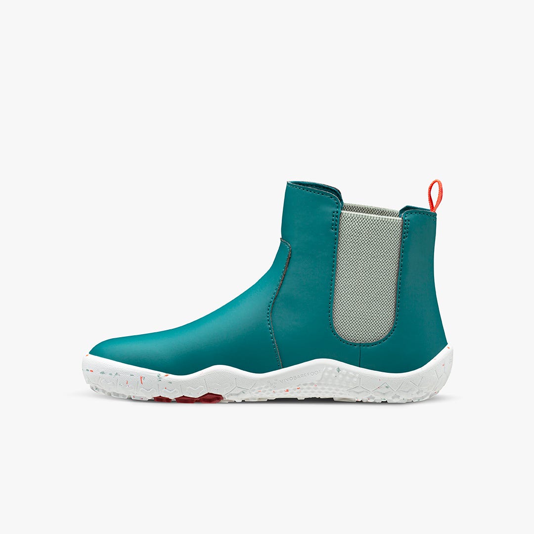 Botas Chelsea Vivobarefoot Fulham Criança Turquesa | Portugal-62509