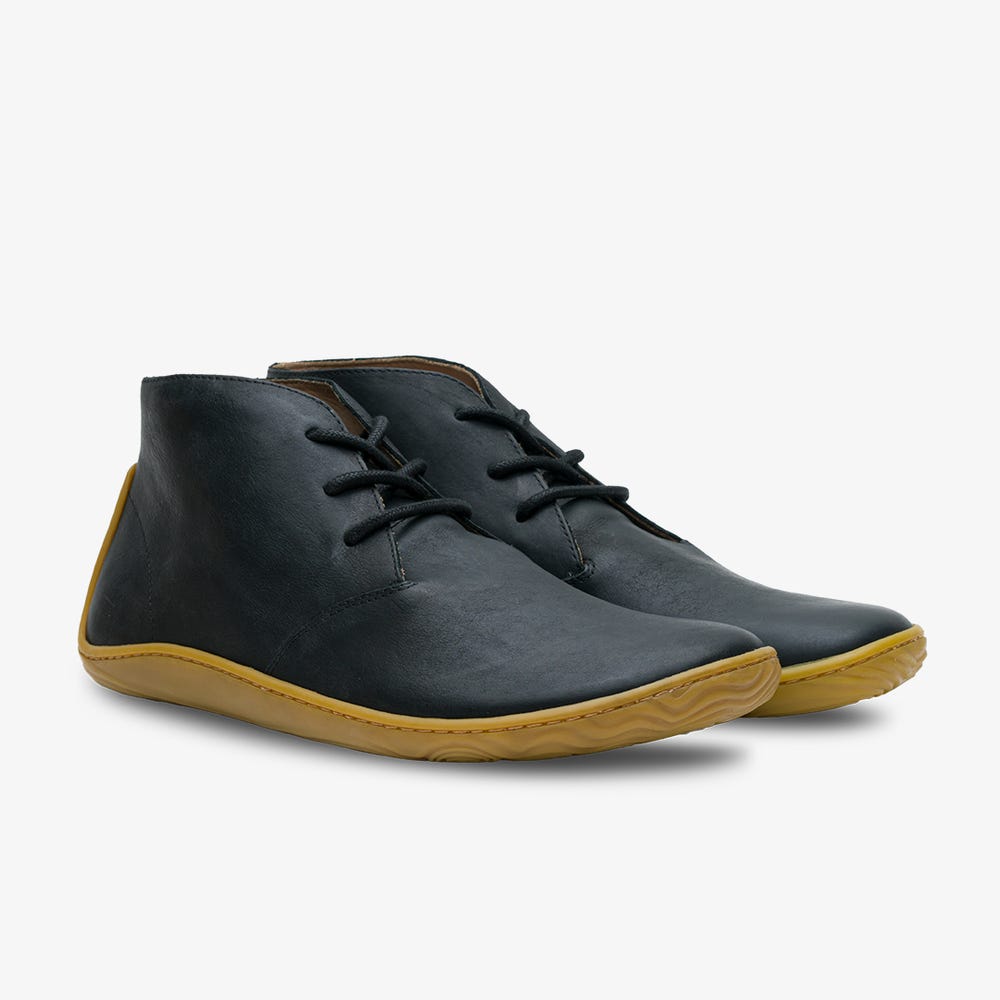 Botas Vivobarefoot Addis Masculino Pretas | Portugal-80426