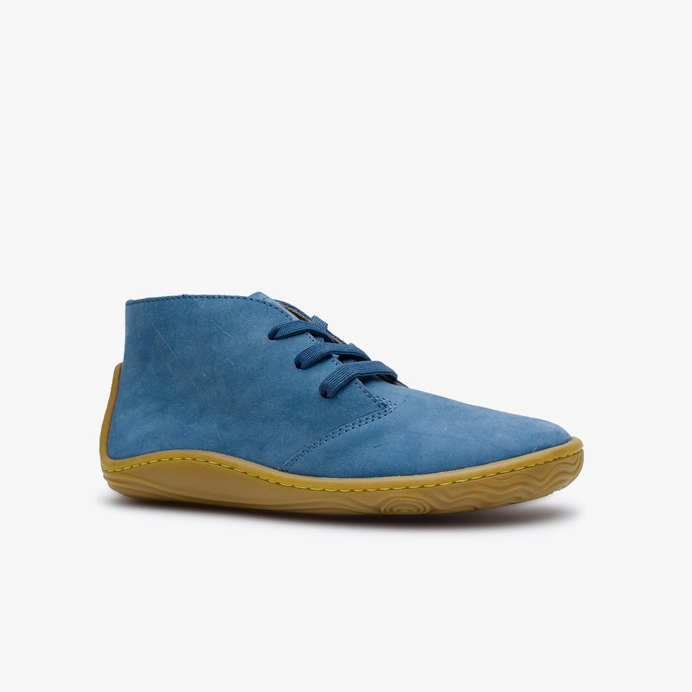 Botas Vivobarefoot Gobi Addis Juniors Criança Azul Anil | Portugal-17293