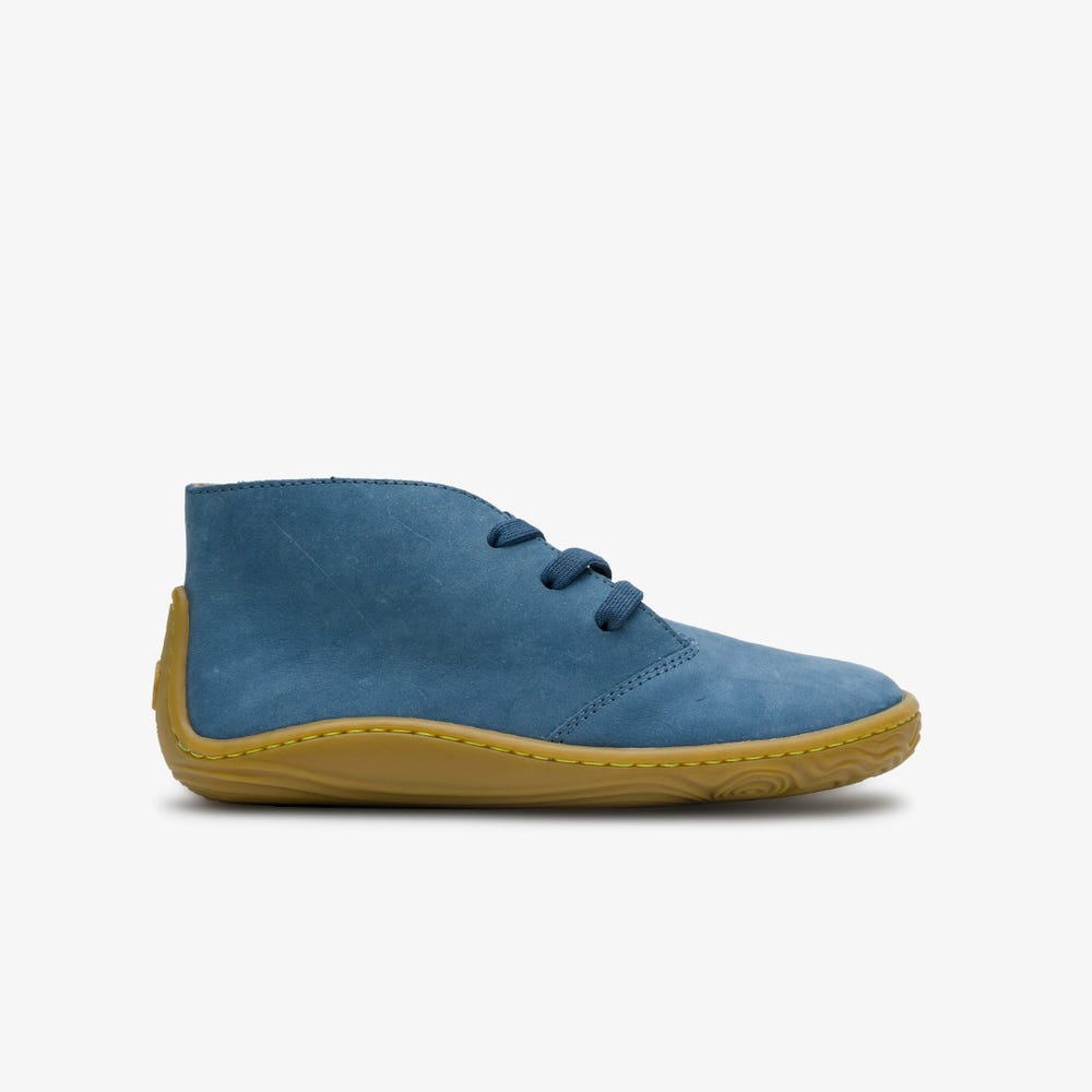 Botas Vivobarefoot Gobi Addis Juniors Criança Azul Anil | Portugal-17293