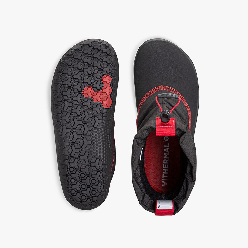 Botas de Inverno Vivobarefoot Lumi Juniors Criança Obsidiana | Portugal-56791