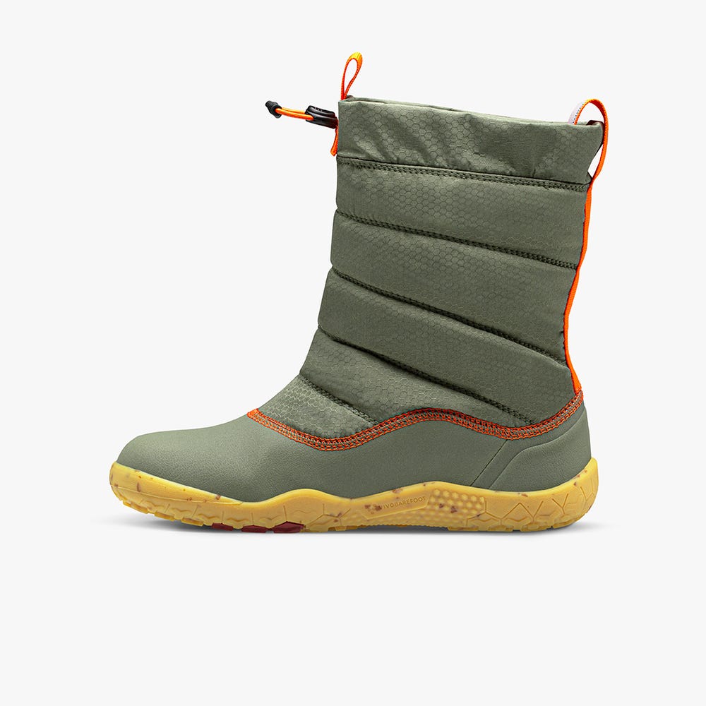 Botas de Inverno Vivobarefoot Lumi Juniors Criança Verdes | Portugal-91520