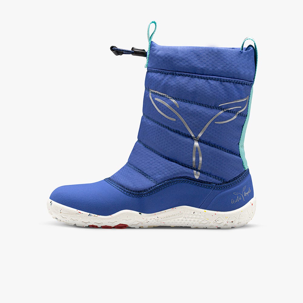 Botas de Inverno Vivobarefoot Lumi X Arctic Angels Criança Azuis | Portugal-31465