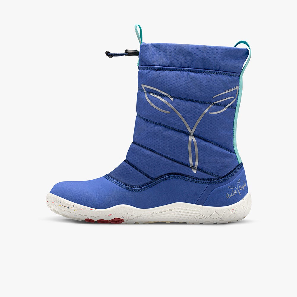 Botas de Inverno Vivobarefoot Lumi X Arctic Angels Juniors Criança Azuis | Portugal-54072