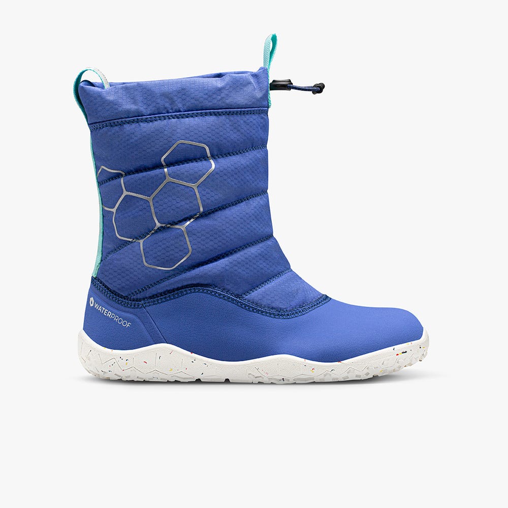 Botas de Inverno Vivobarefoot Lumi X Arctic Angels Juniors Criança Azuis | Portugal-54072