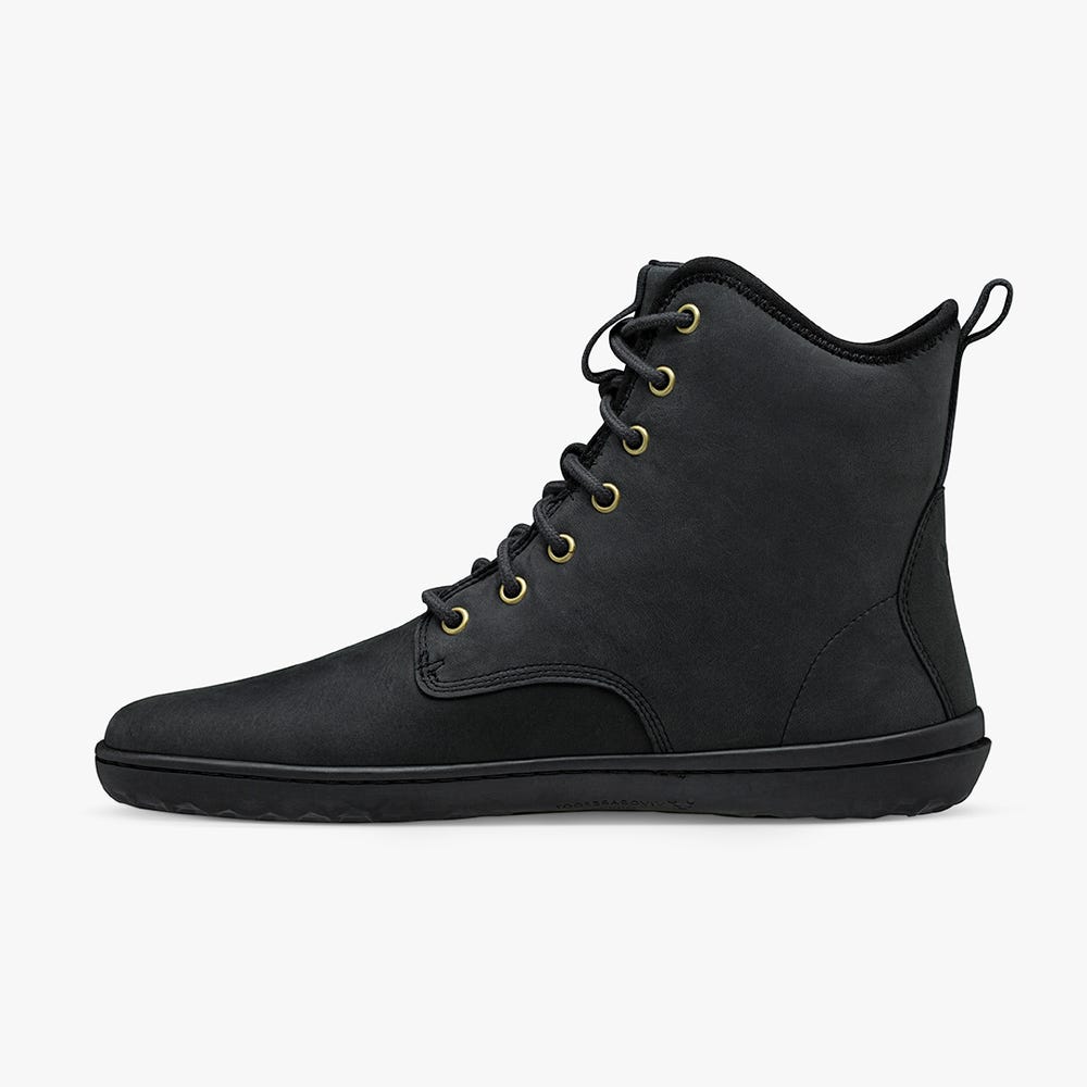 Botas de Inverno Vivobarefoot Scott III Masculino Obsidiana | Portugal-10743