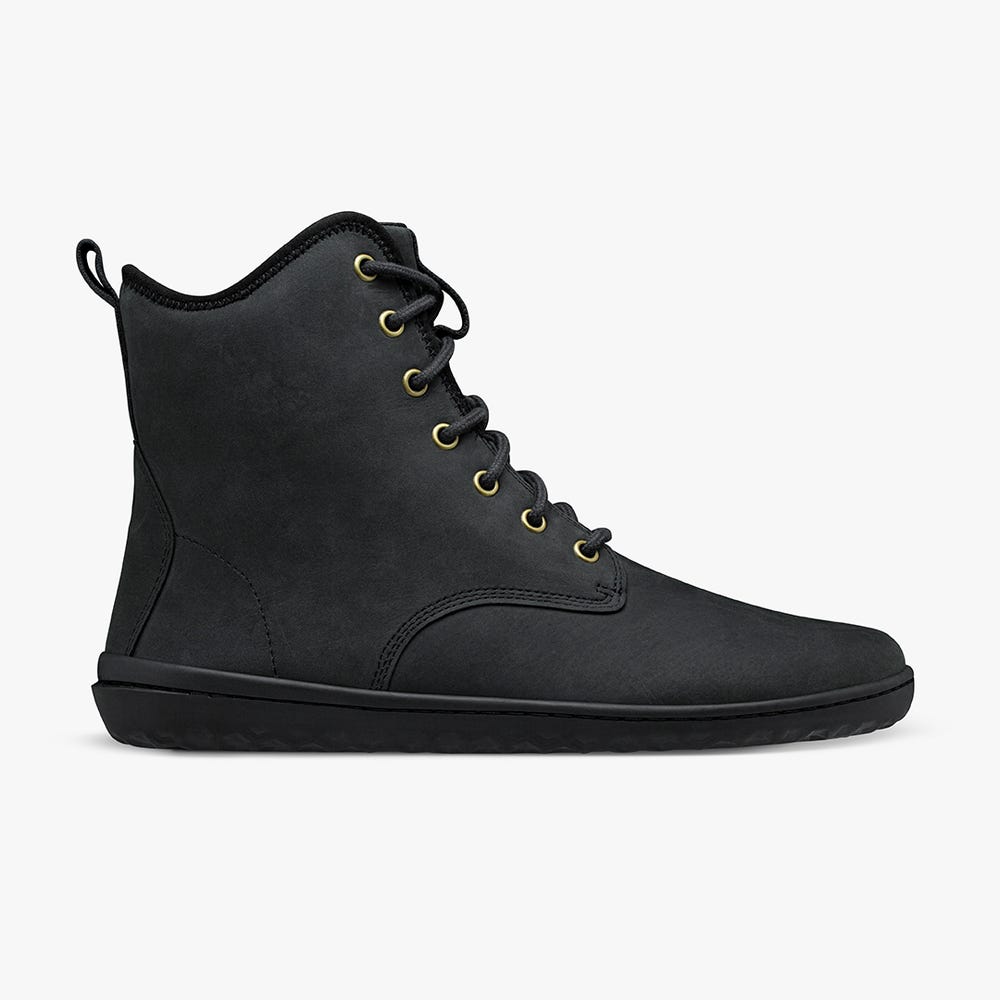 Botas de Inverno Vivobarefoot Scott III Masculino Obsidiana | Portugal-10743