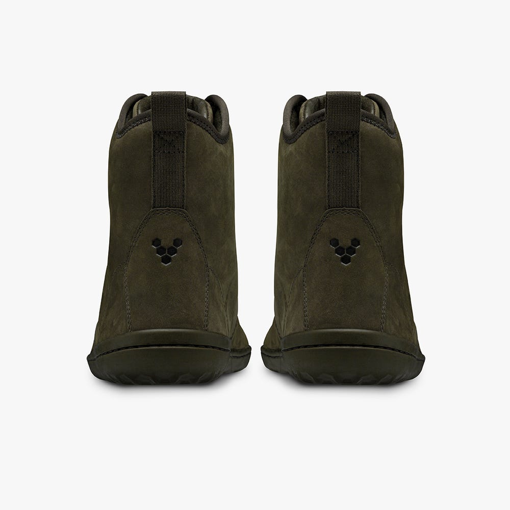 Botas de Inverno Vivobarefoot Scott III Masculino Verde Oliva | Portugal-60918