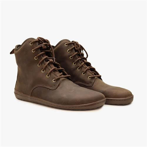 Botas de Inverno Vivobarefoot Scott III Masculino Marrom | Portugal-95436