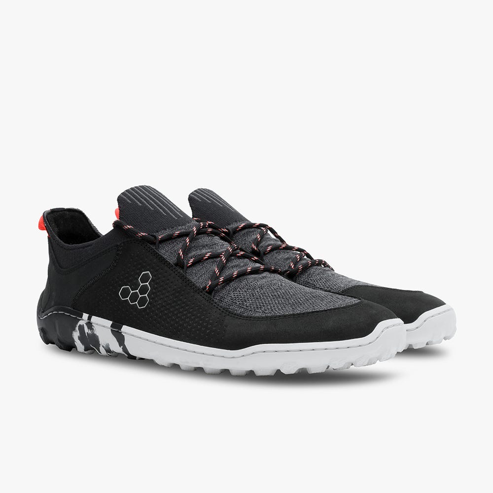 Sapatilhas Caminhada Vivobarefoot Tracker Decon Low FG2 Masculino Obsidiana | Portugal-03459