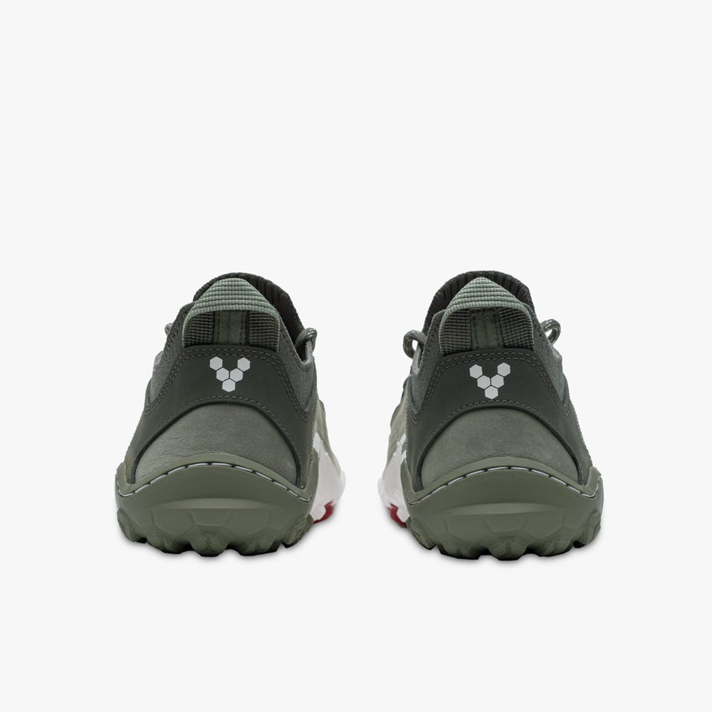 Sapatilhas Caminhada Vivobarefoot Tracker Decon Low FG2 Feminino Verde Oliva | Portugal-49675