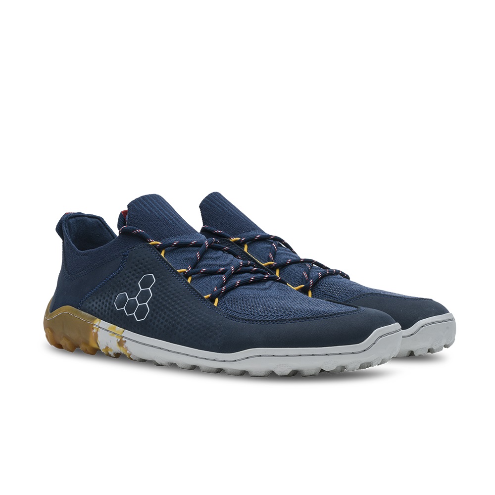 Sapatilhas Caminhada Vivobarefoot Tracker Decon Low FG2 Feminino Azuis | Portugal-81302