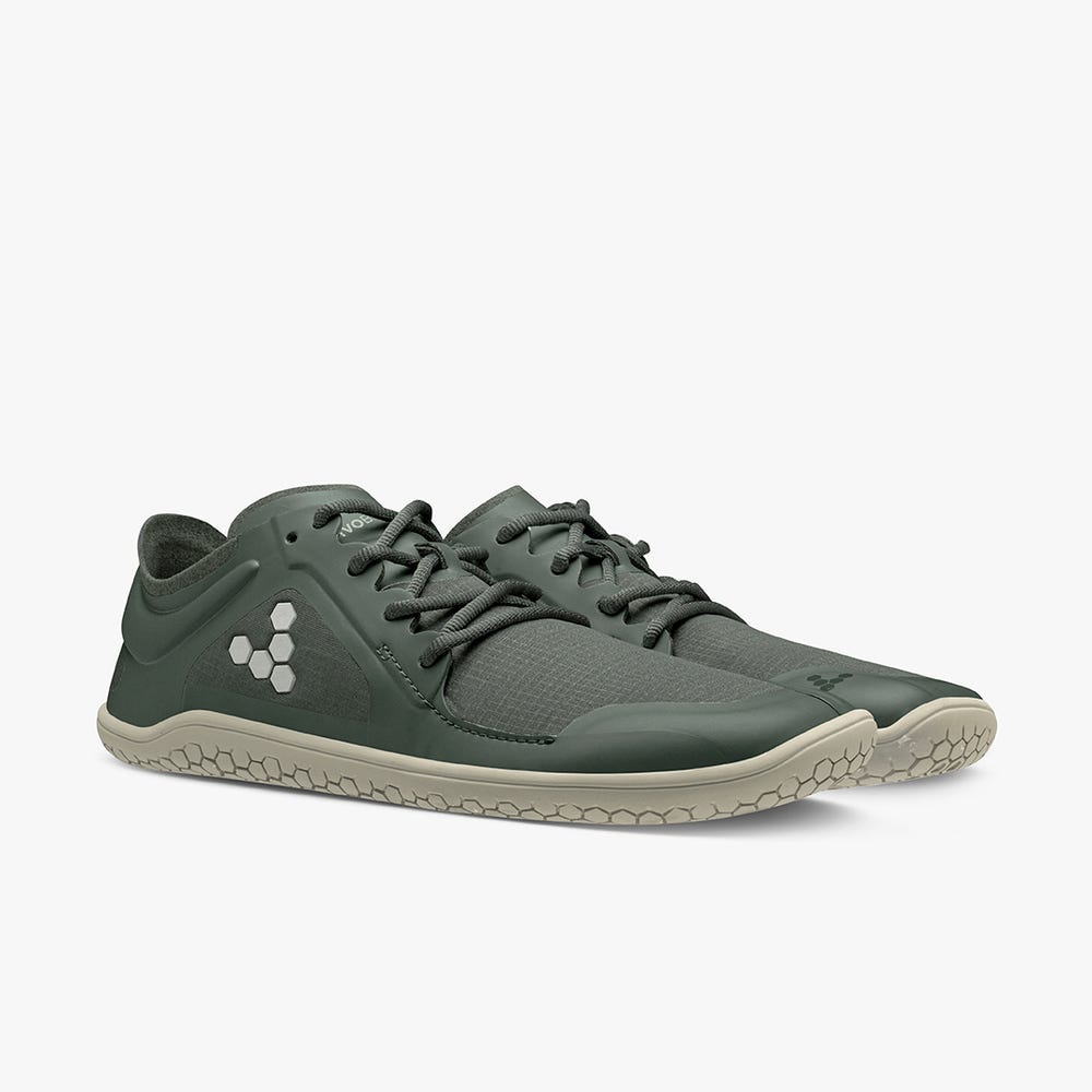 Sapatilhas Running Vivobarefoot Primus Lite III All Weather Feminino Verdes | Portugal-59207