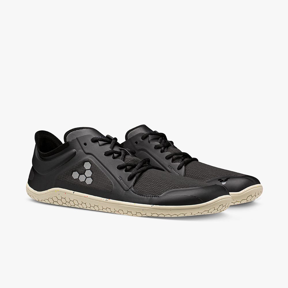 Sapatilhas Running Vivobarefoot Primus Lite III All Weather Masculino Obsidiana | Portugal-69704