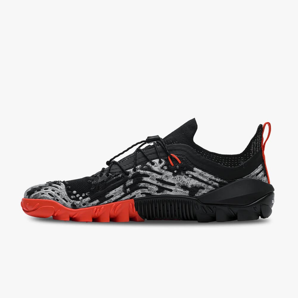 Sapatilhas Trail Running Vivobarefoot Hydra Esc Masculino Obsidiana | Portugal-50179