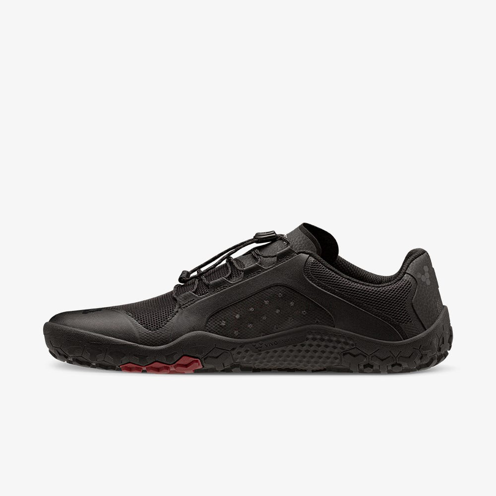 Sapatilhas Trail Running Vivobarefoot Primus Trilha II FG Masculino Obsidiana | Portugal-01584