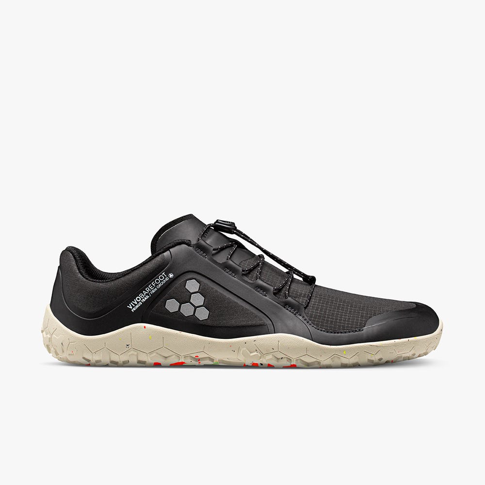 Sapatilhas Trail Running Vivobarefoot Primus Trilha II All Weather FG Masculino Obsidiana | Portugal-17652