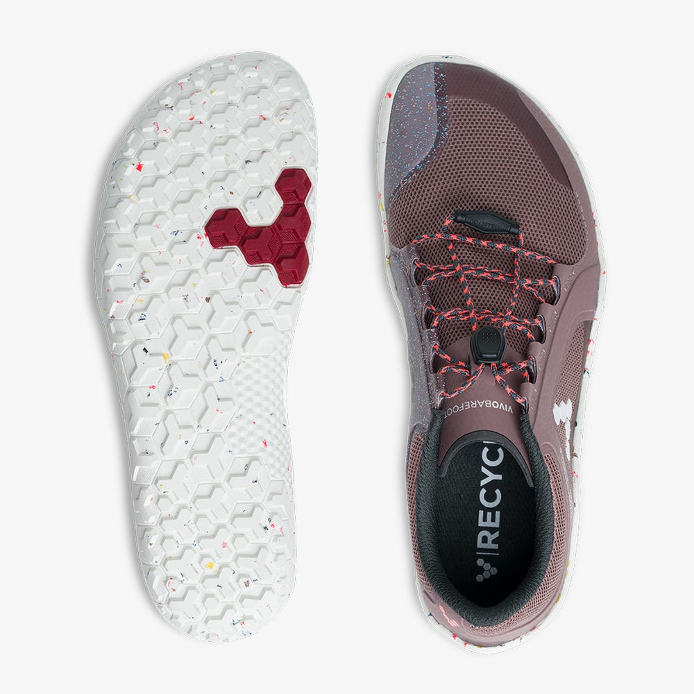 Sapatilhas Trail Running Vivobarefoot Primus Trilha II FG Feminino Roxo | Portugal-27396