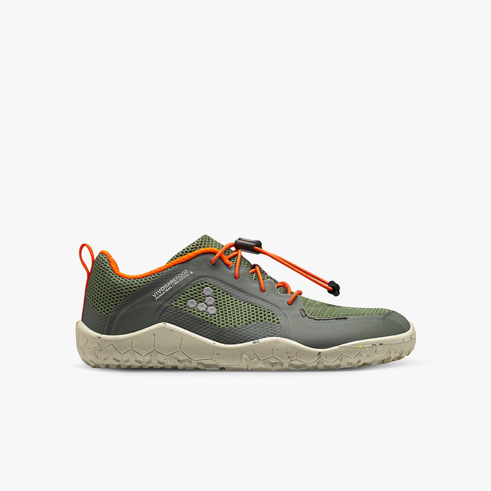 Sapatilhas Trail Running Vivobarefoot Primus Trilha II FG Criança Verdes | Portugal-32180