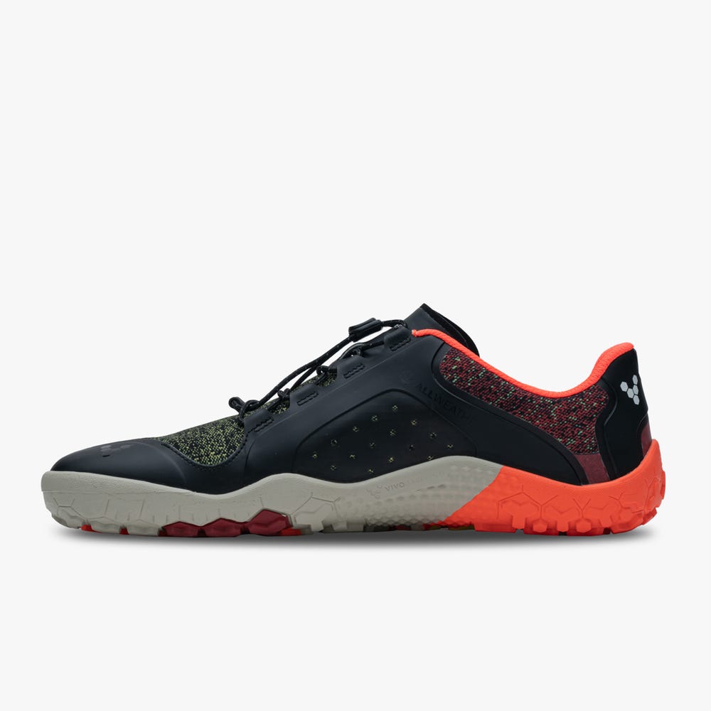 Sapatilhas Trail Running Vivobarefoot Primus Trilha III All Weather FG Feminino Amarelas | Portugal-50417