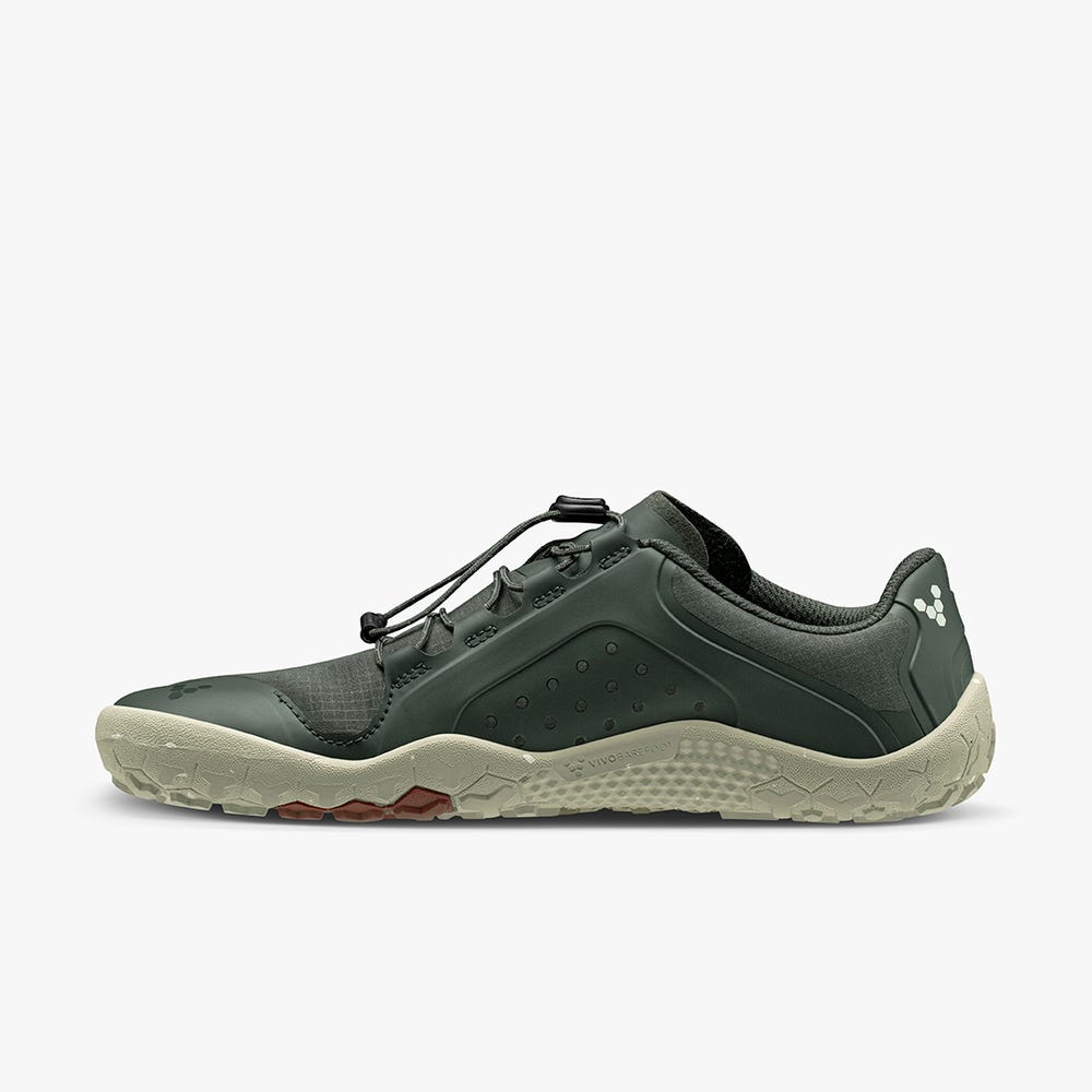 Sapatilhas Trail Running Vivobarefoot Primus Trilha II All Weather FG Feminino Verde Oliva | Portugal-53712