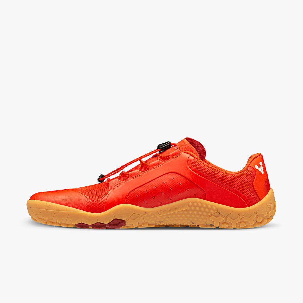 Sapatilhas Trail Running Vivobarefoot Primus Trilha II FG Feminino Coral | Portugal-86905