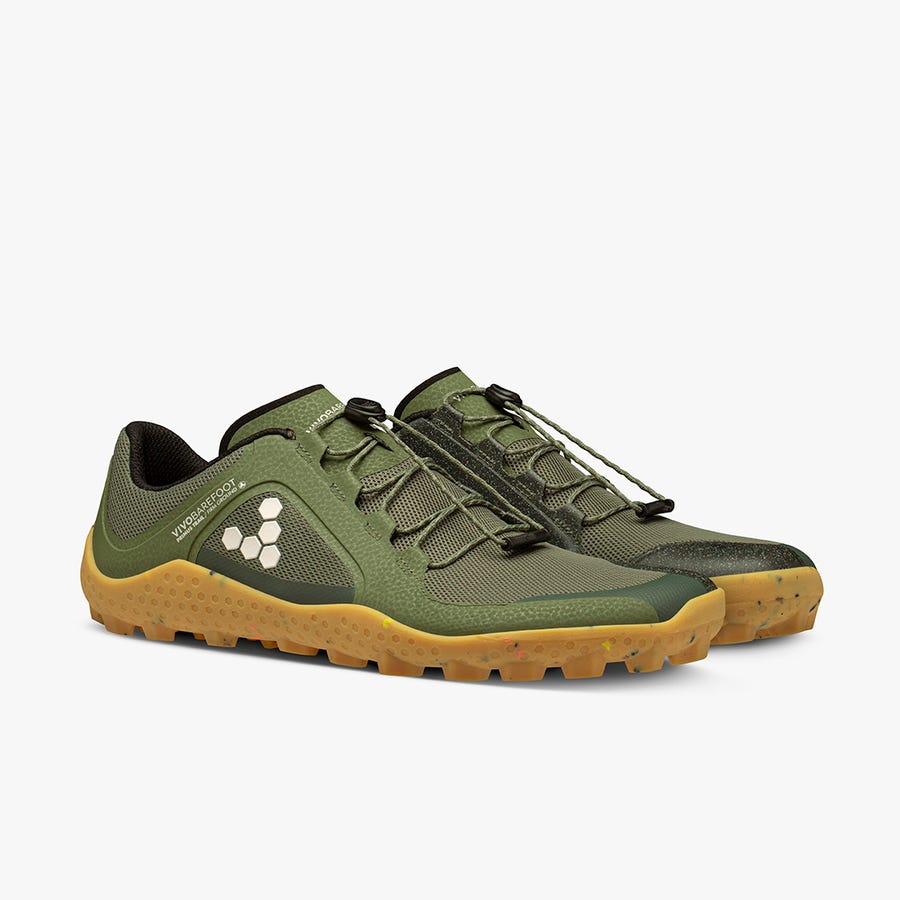 Sapatilhas Trail Vivobarefoot Primus Trilha II SG Feminino Verdes | Portugal-57981