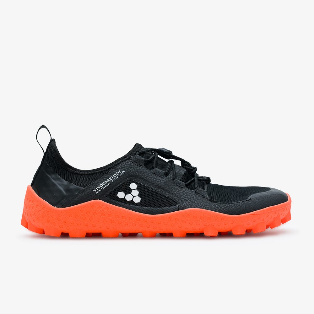 Sapatilhas Trail Vivobarefoot Primus Trilha III SG Feminino Obsidiana | Portugal-69472