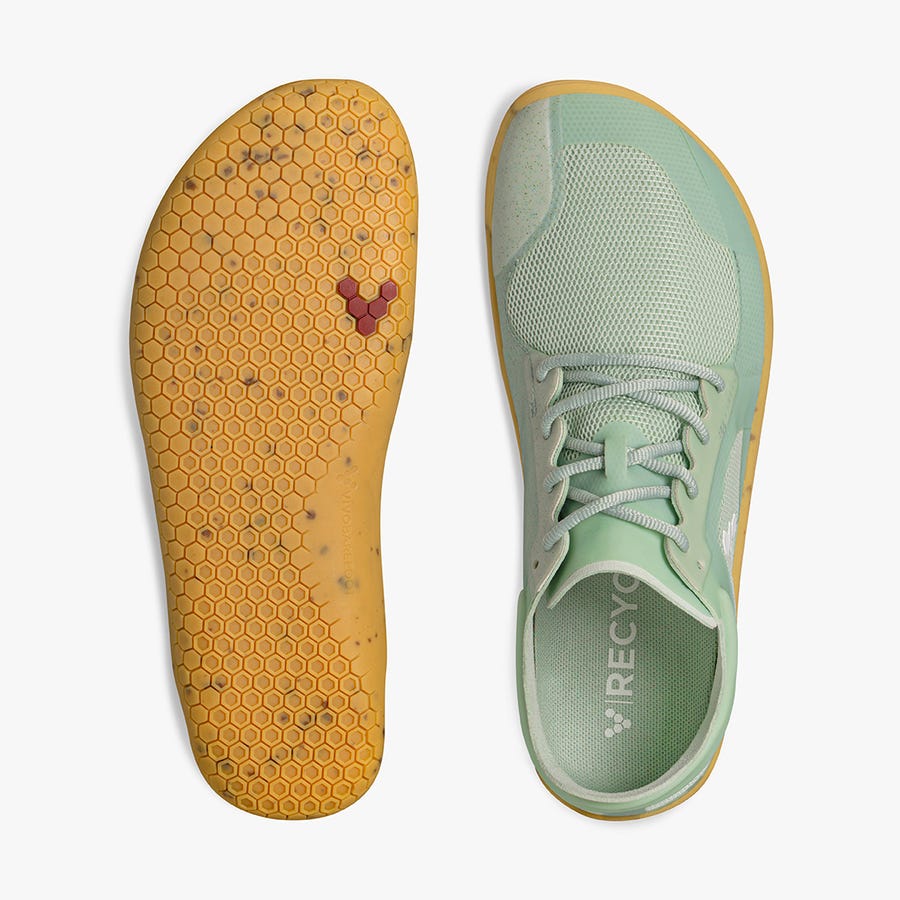 Sapatilhas Treino Vivobarefoot Primus Lite III Feminino Marrom Verdes | Portugal-02317