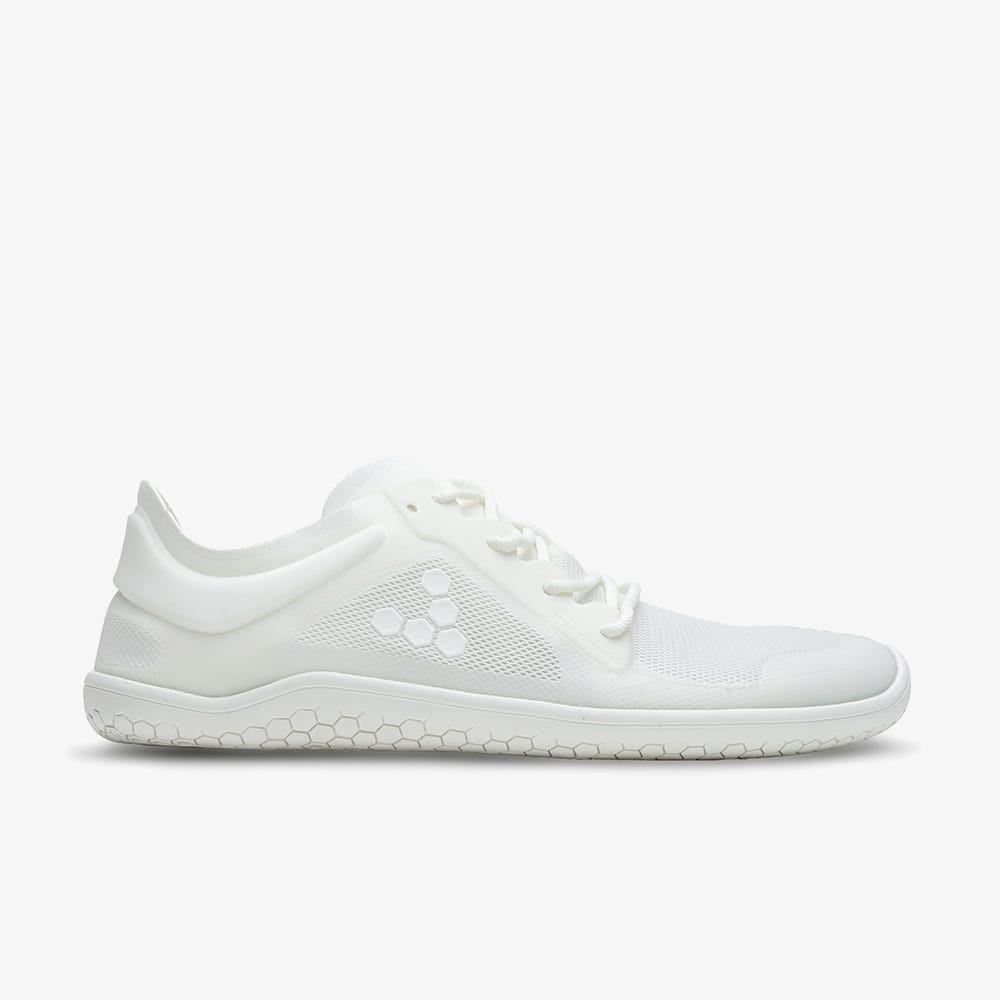 Sapatilhas Treino Vivobarefoot Primus Lite III Feminino Branco | Portugal-12478