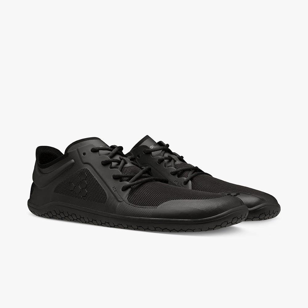 Sapatilhas Treino Vivobarefoot Primus Lite III Masculino Obsidiana | Portugal-21674