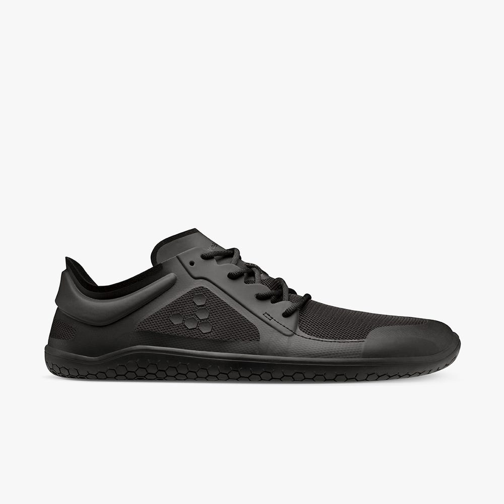 Sapatilhas Treino Vivobarefoot Primus Lite III Masculino Obsidiana | Portugal-21674