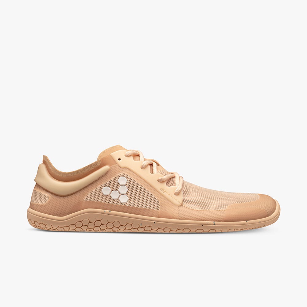 Sapatilhas Treino Vivobarefoot Primus Lite III Feminino Luz Marrom | Portugal-42175