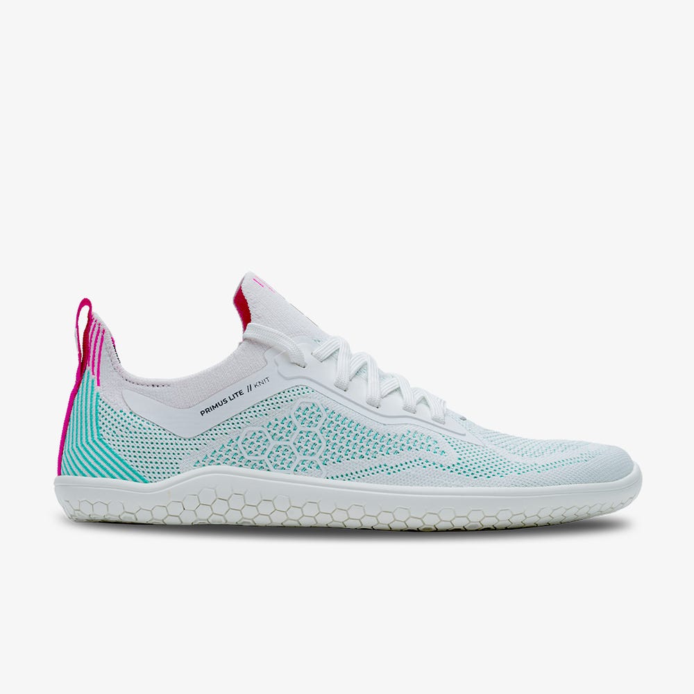 Sapatilhas Treino Vivobarefoot Primus Lite Knit Feminino Azuis | Portugal-54816