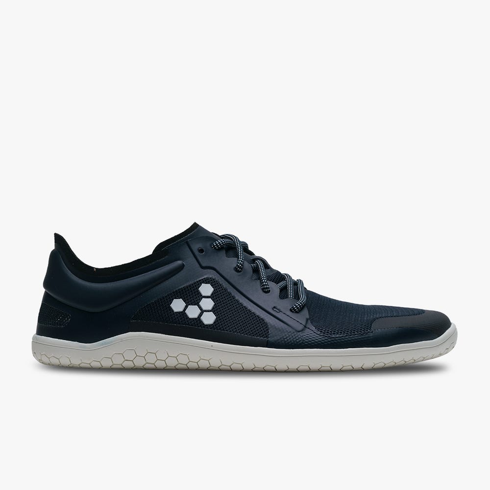 Sapatilhas Treino Vivobarefoot Primus Lite III Masculino Azul Marinho | Portugal-58360