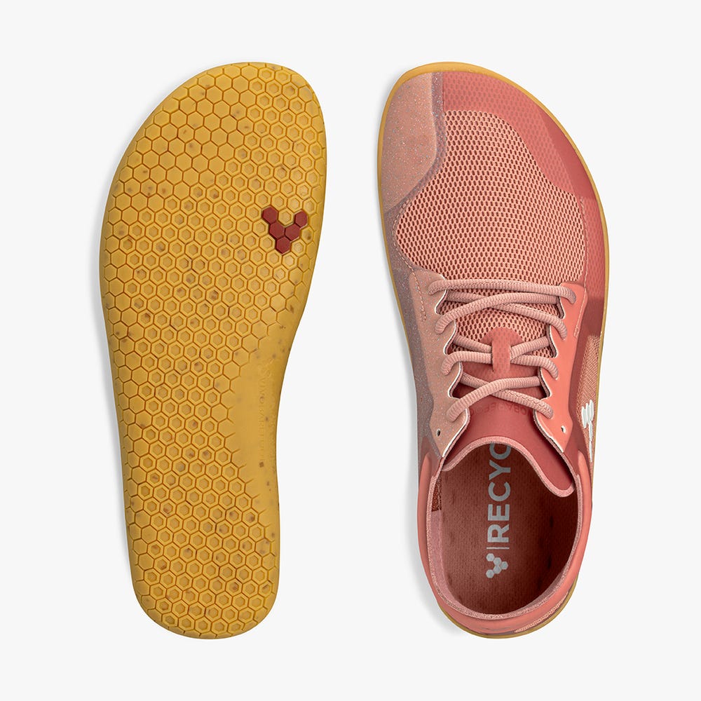 Sapatilhas Treino Vivobarefoot Primus Lite II Recycled Feminino Laranja Vermelhas | Portugal-68042