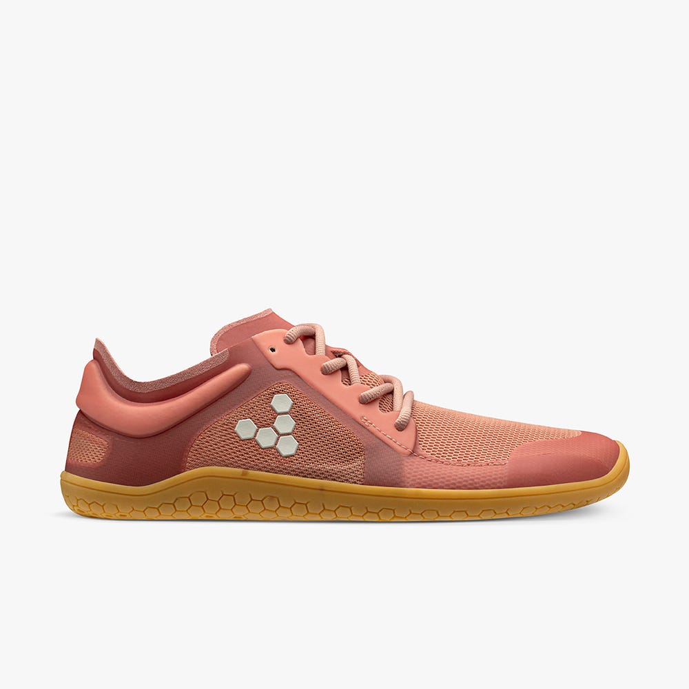 Sapatilhas Treino Vivobarefoot Primus Lite II Recycled Feminino Laranja Vermelhas | Portugal-68042