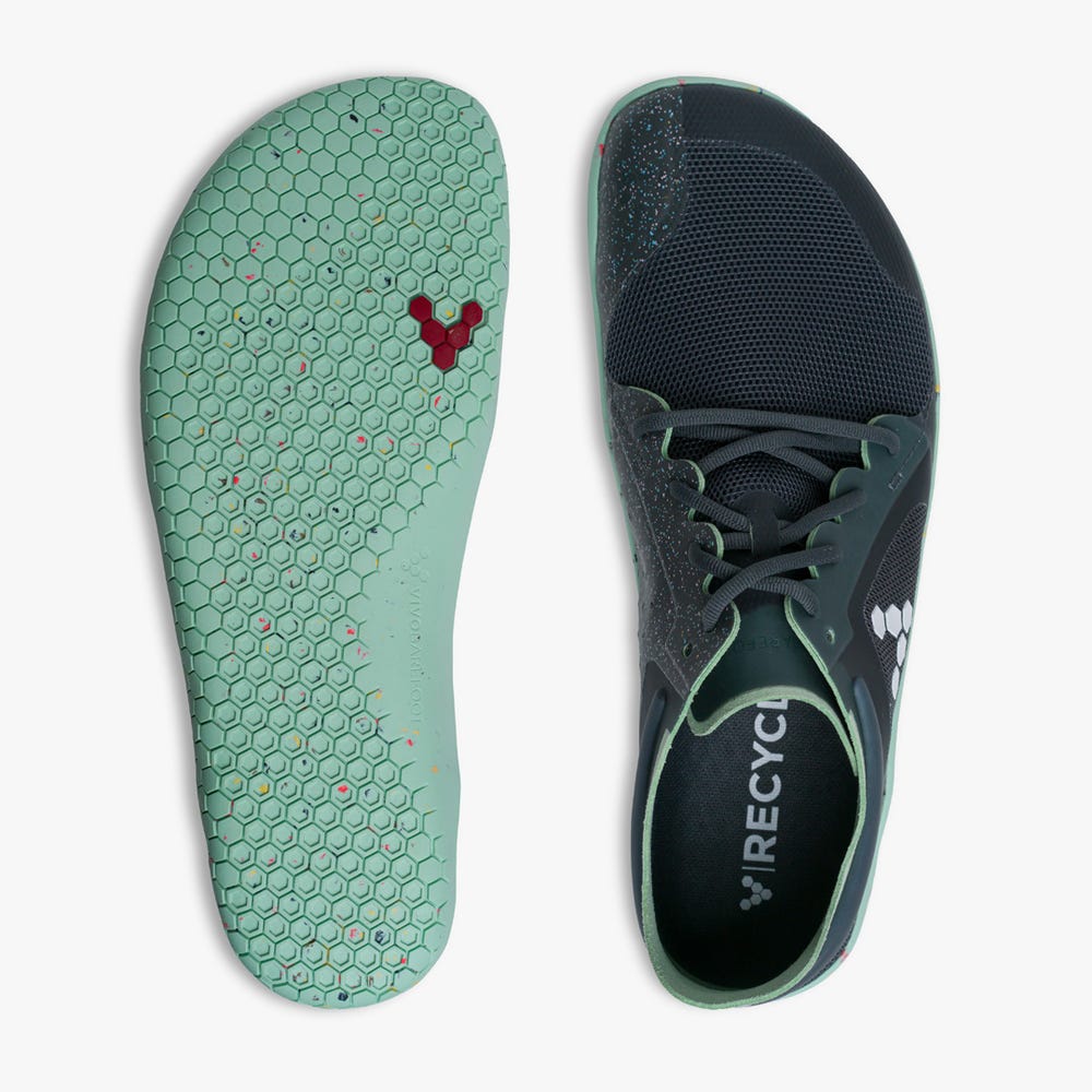 Sapatilhas Treino Vivobarefoot Primus Lite III Feminino Azul Marinho Turquesa | Portugal-89637