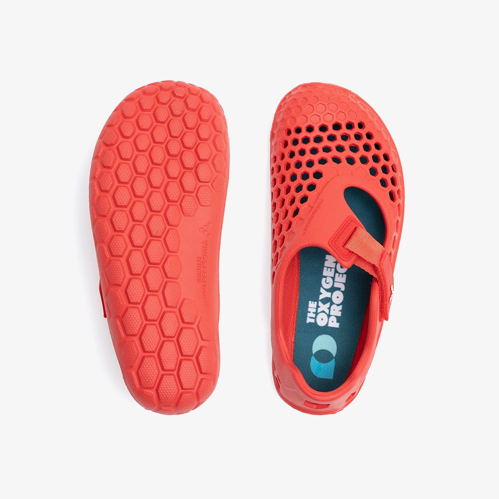 Sapatos Agua Vivobarefoot Ultra Bloom Criança Coral | Portugal-36527