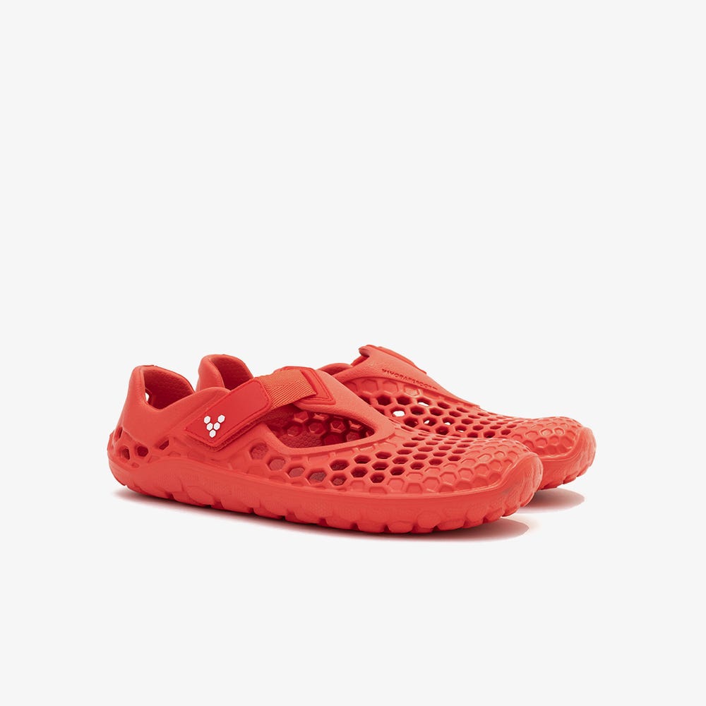 Sapatos Agua Vivobarefoot Ultra Bloom Criança Coral | Portugal-36527