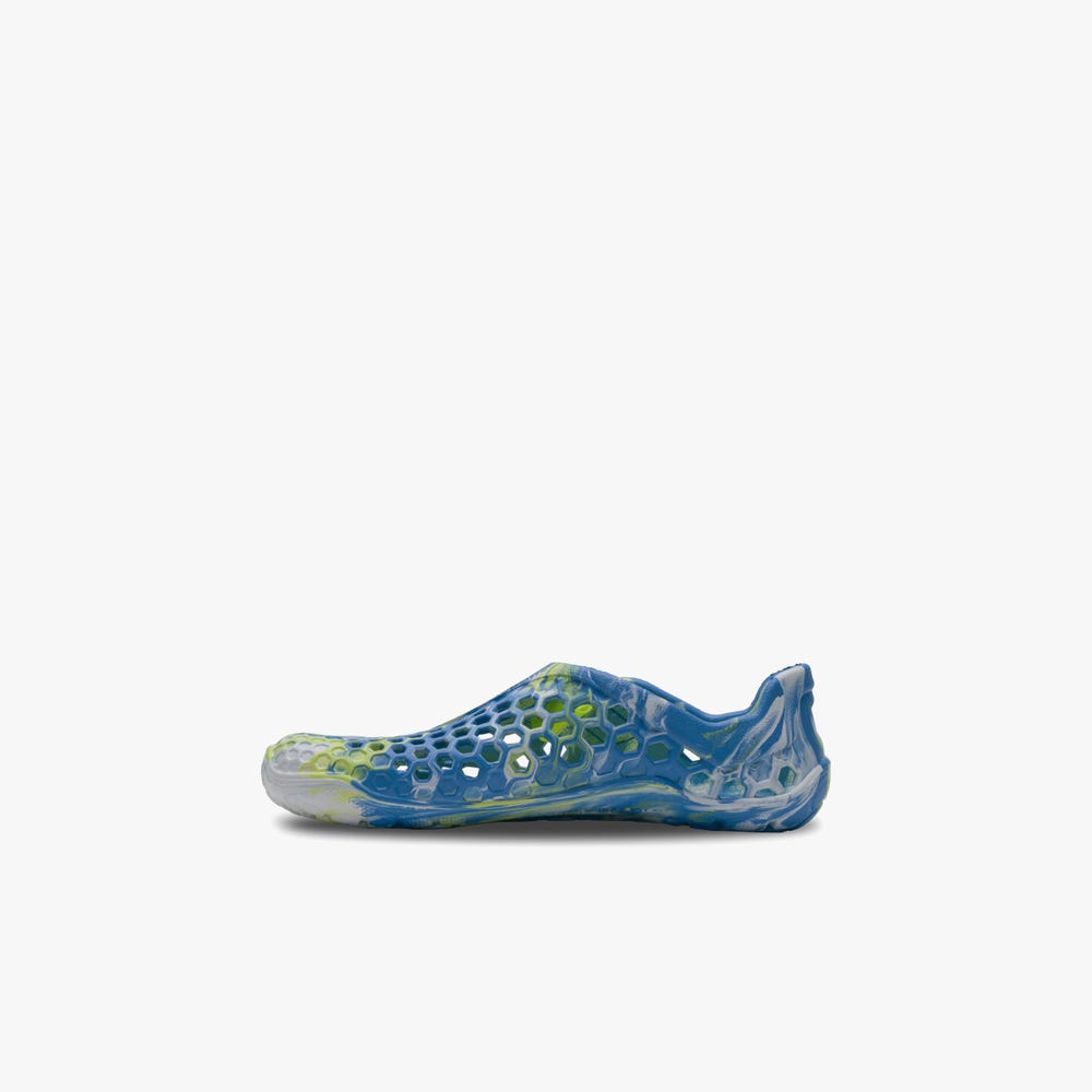 Sapatos Agua Vivobarefoot Ultra Bloom Preschool Criança Azuis Luz Turquesa | Portugal-18743