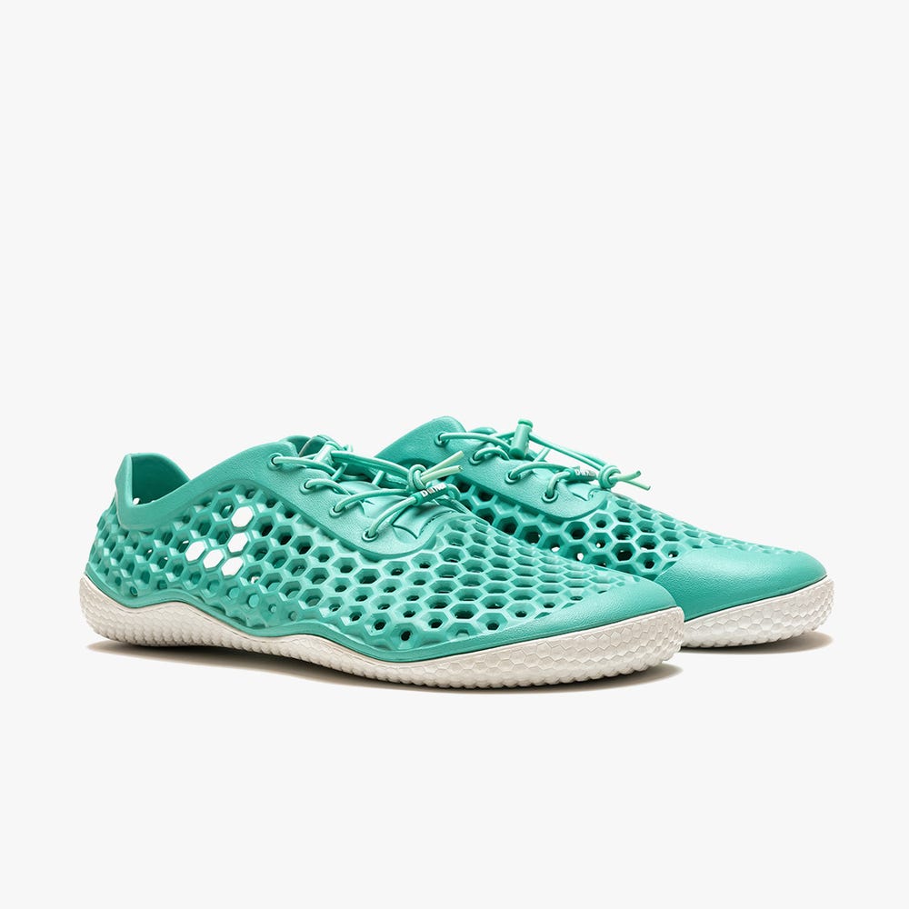 Sapatos Agua Vivobarefoot Ultra III Bloom Masculino Verdes | Portugal-76038