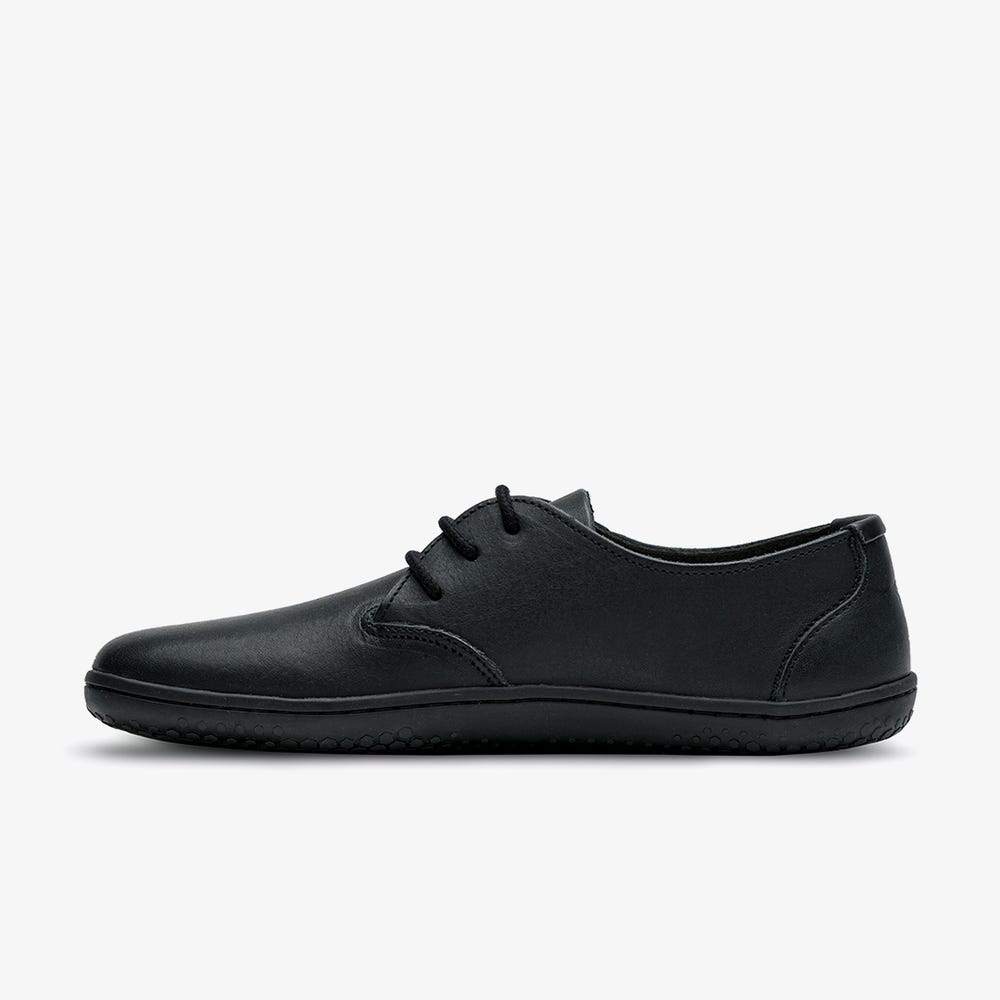 Sapatos Oxford Vivobarefoot Ra III Feminino Obsidiana | Portugal-30167